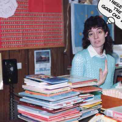 Photo, Bristol Library Staff, 1987