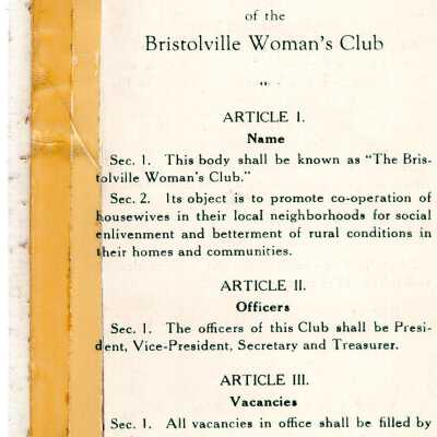 By Laws, Constitution