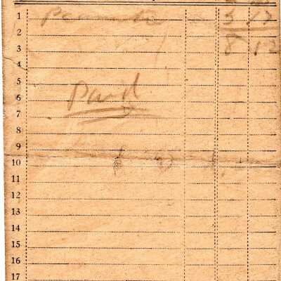 Receipt,1909