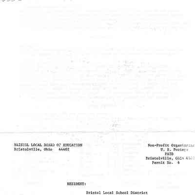 Mailer, Bristol Board of Education