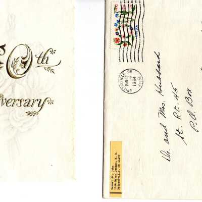 Anniversary Invitation, 1984