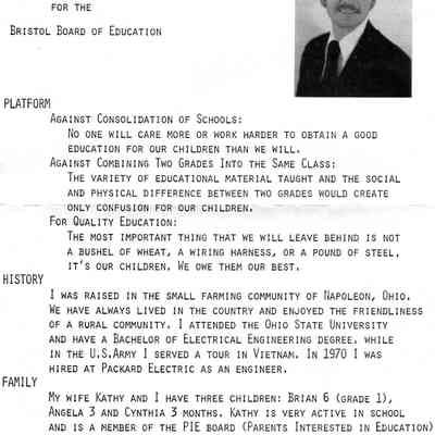Flyer: Harold Hawkins