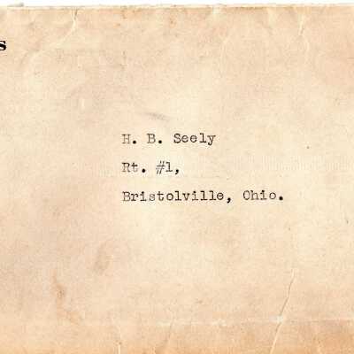 Envelope, 1971