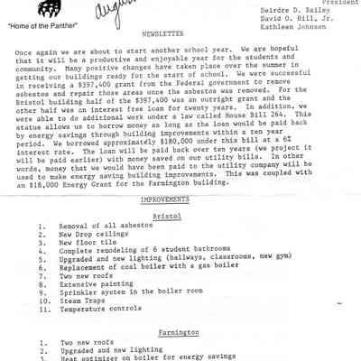 Mailer Bristol School 1993