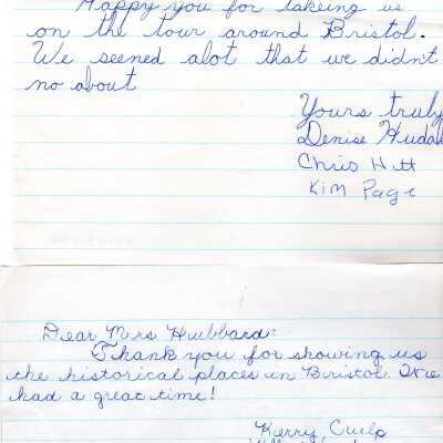 Thank you notes