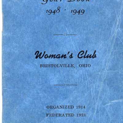 Woman's Club, 1948/1949