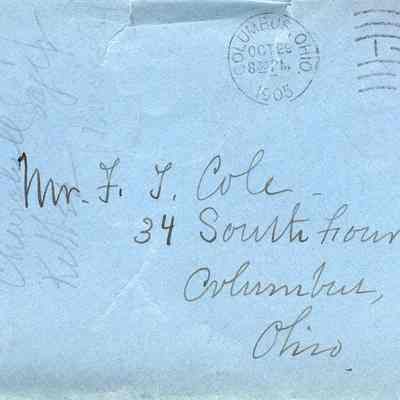 Envelope, 1905