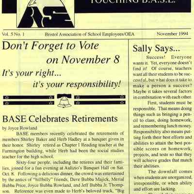 Mailer, Bristol School 1994