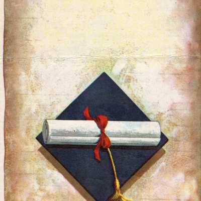 1968 Eight Grade Bristol High School Graduation Commencement Program