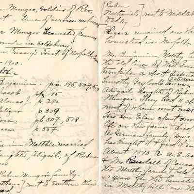 Notes, Maltby Family History