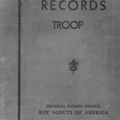 Records of Boy Scouts, 1929-1938