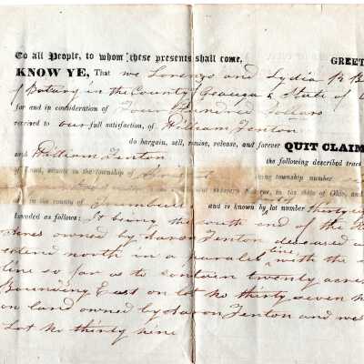 Deed Claim, 1841