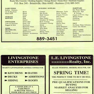 Bristolville. Business Flyers