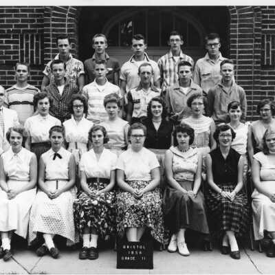 Junior class Bristol High School 1957