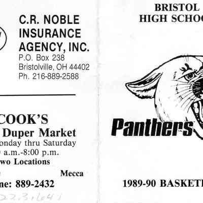 Schedule, Bristol Basketball,