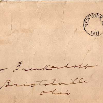 Envelope, 1911