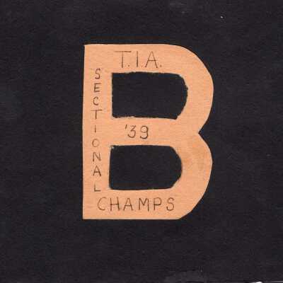 Booklet for Bristol Basketball, 1939