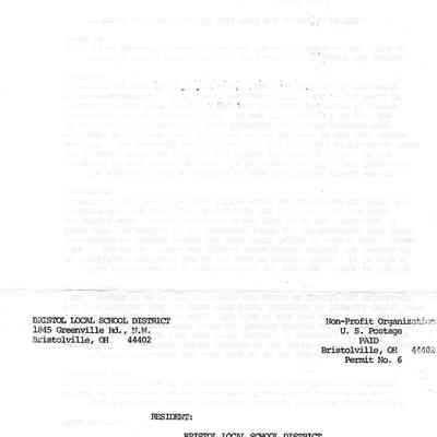 Mailer, Bristol Board of Education