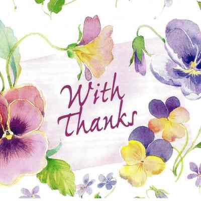 Card, Thank You,2017