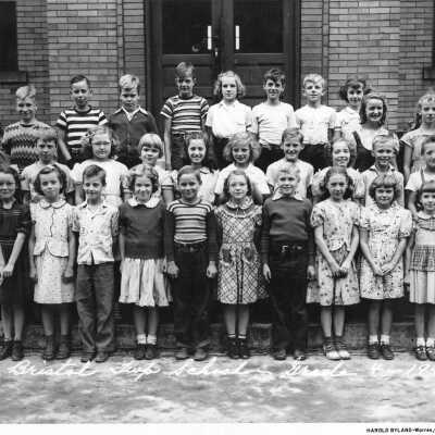 Fourth Grade Bristol School, 1949