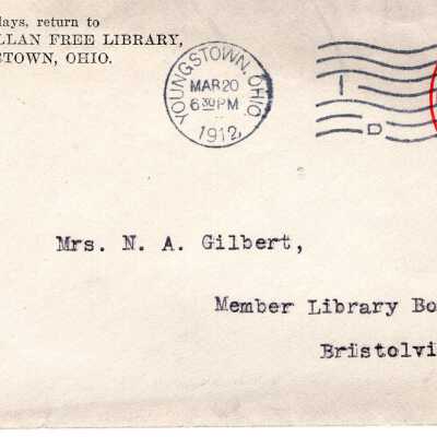 Early Library Correspondence,1912