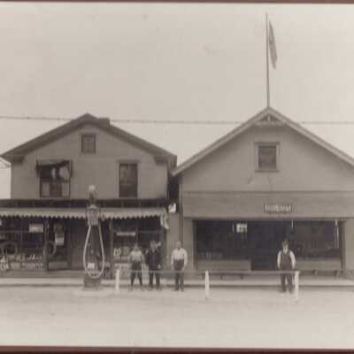 Gas Station and Bristolville, Ohio post office