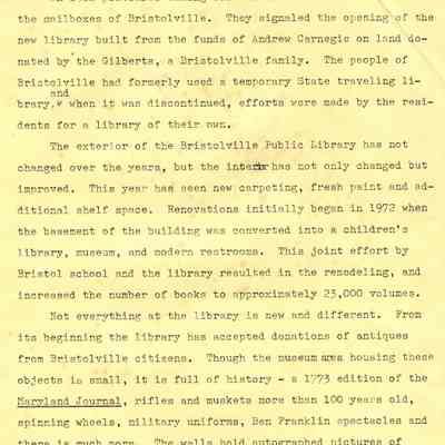 Library Histoy