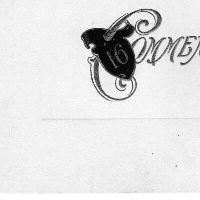 1916 Bristol High School commencement program