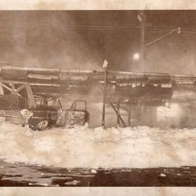 Oil Tanker Crash at Center Bristol May 1967