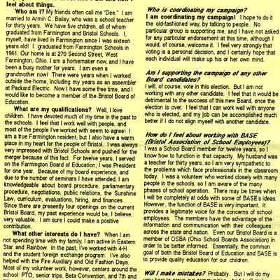 Campaign Notice, 1991