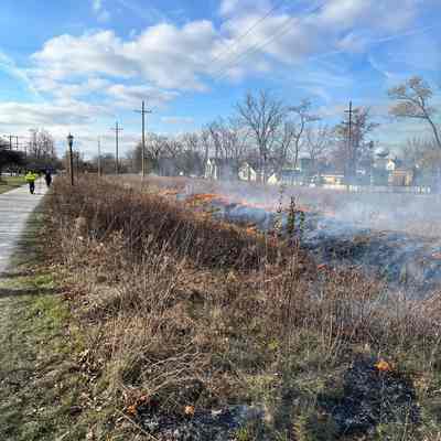 Controlled Burn at Keith Olsen Prairie