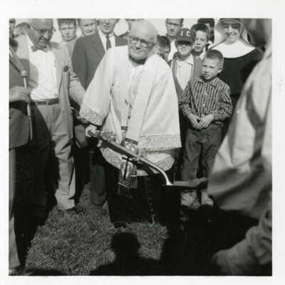 Immaculate Conception Parish Center groundbreaking
