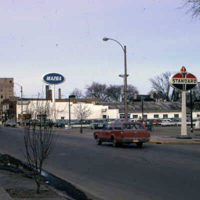 Eagan's Standard Service Station and Mazda Garage on S. York Street