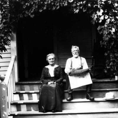 Jean-Pierre and Marie Steichen, parents of Edward Steichen