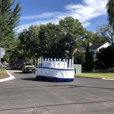 Elmhurst University Homecoming parade, 2021