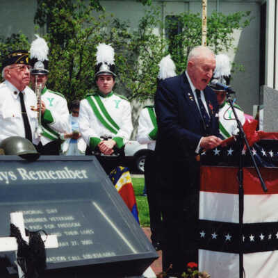 Memorial Day Ceremony, 2002