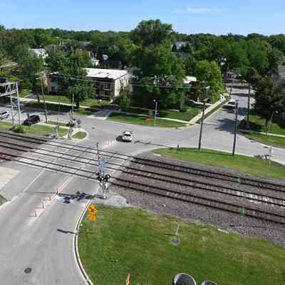 Haven Road Railroad Crossing