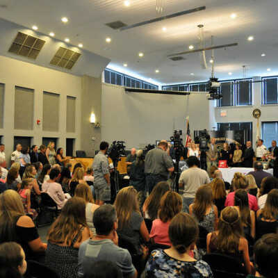 Elmhurst City Hall, Annie LeGere Law-Signing Ceremony