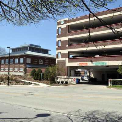 Police Station and Schiller Street Parking Deck