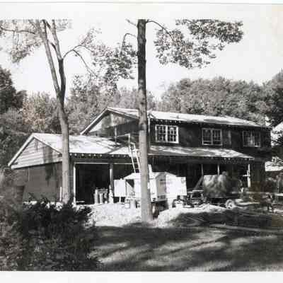 House at 346 Prospect Avenue, construction