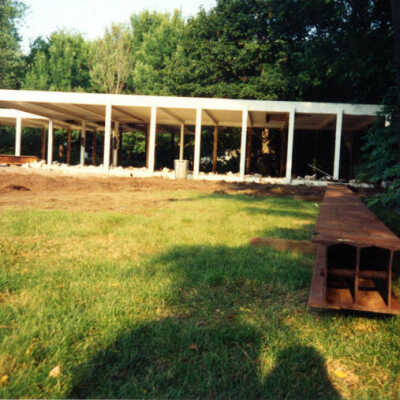 Transport of Mies van der Rohe House