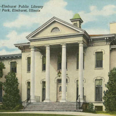 Elmhurst Public Library in Wilder Mansion