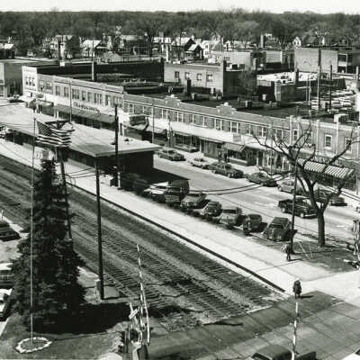 View of W. First Street