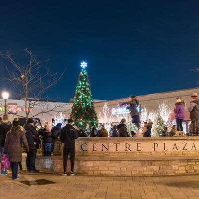 City Centre Plaza, Tree Lighting Ceremony