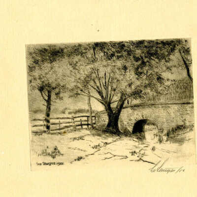 Art: Etching, Sturges