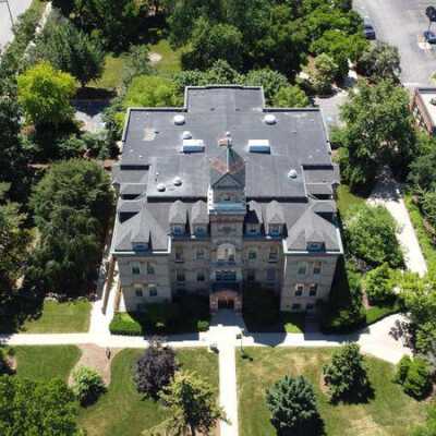 Aerial View of Elmhurst University Campus
