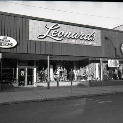 Leonard's Store for Men at 144 N. York Street