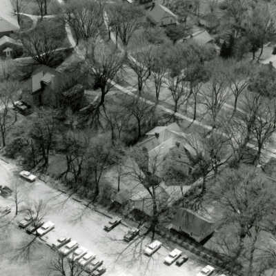 Aerial View, Elmhurst neighborhood