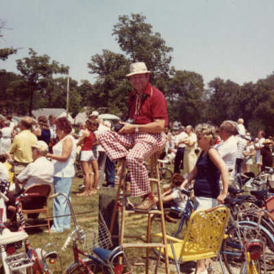 Bicentennial Fountain Dedication, 1976