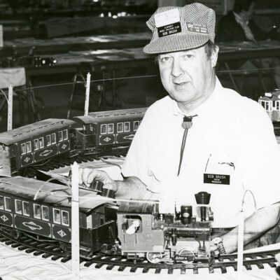 Bob Brush and Elmhurst Model Railroad Club Exhibit